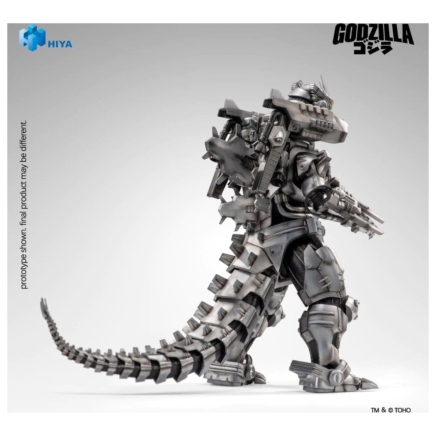 Godzilla Tokyo S.O.S. (2003) Exquisite Basic Series Actionfigur Mechagodzilla Heavy Arms / High Mobility Version 20 cm Produktfoto