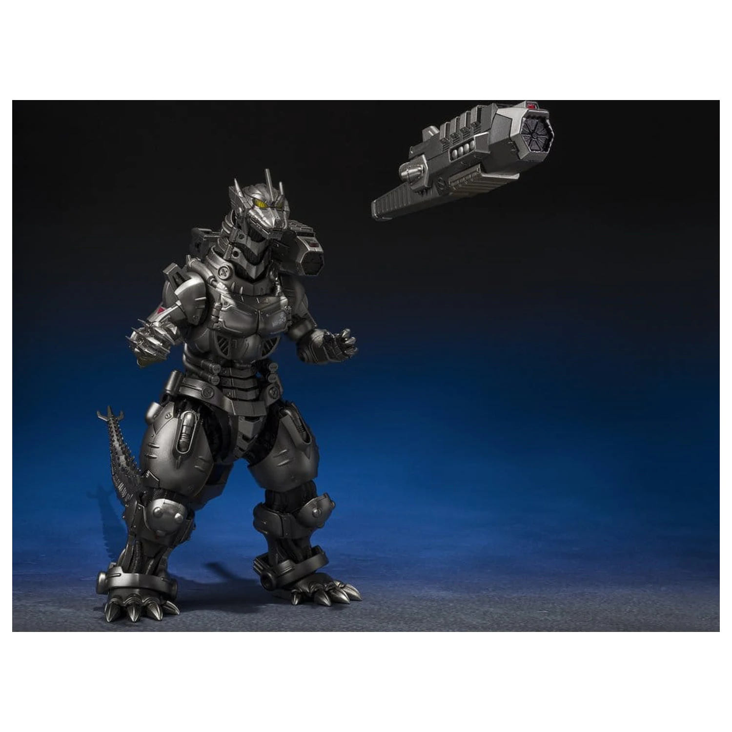 Godzilla: Tokyo S.O.S. S.H.MonsterArts Diecast Actionfigur Kiryu (Heavily Armed Type / High Mobility Type) "Tokyo SOS" -Movie Graphic Plus- 16 cm Produktfoto