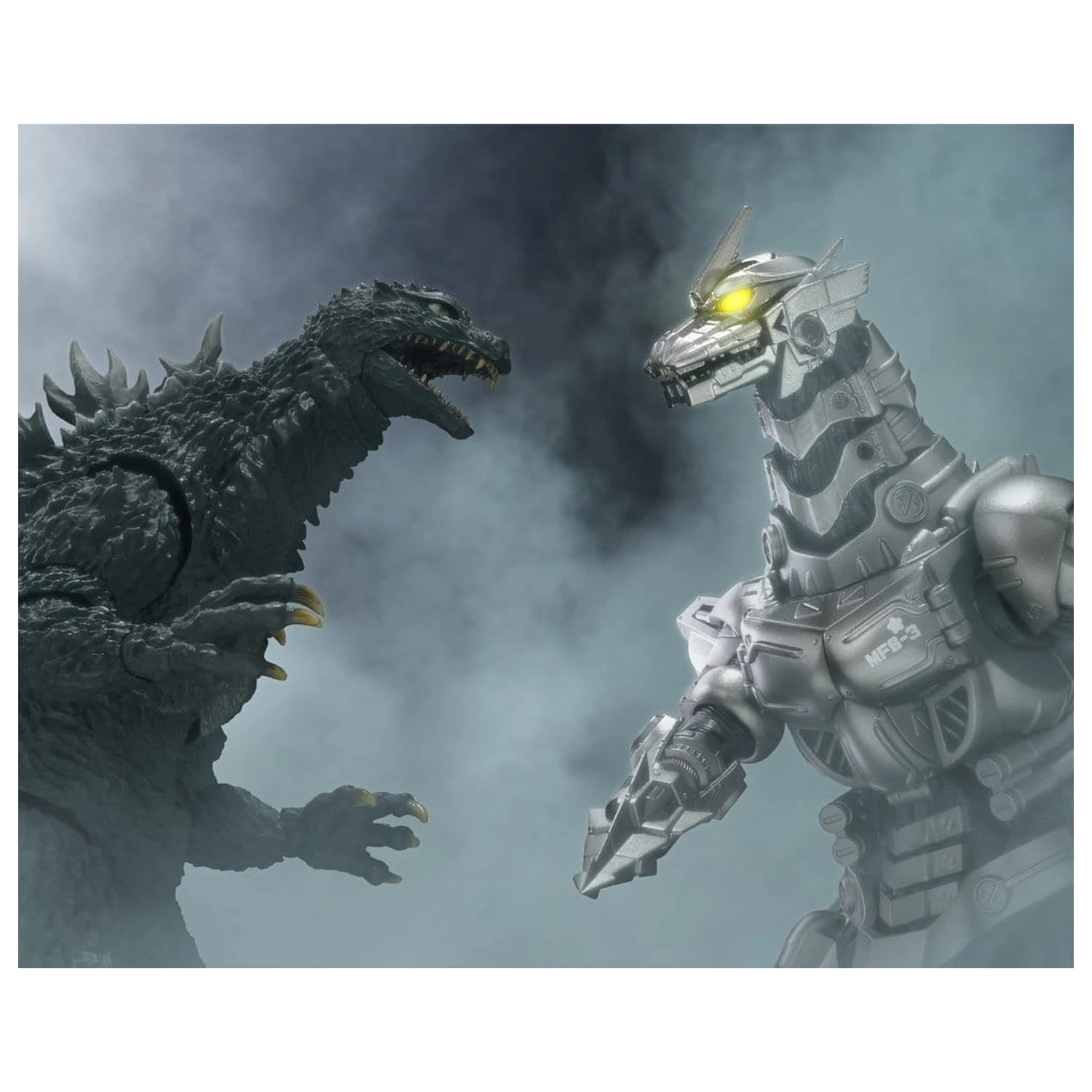 Godzilla: Tokyo S.O.S. S.H.MonsterArts Diecast Actionfigur Kiryu (Heavily Armed Type / High Mobility Type) "Tokyo SOS" -Movie Graphic Plus- 16 cm Produktfoto