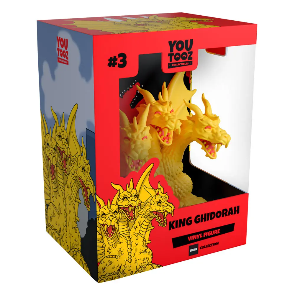 Godzilla Vinyl Figur King Ghidorah 10 cm termékfotó