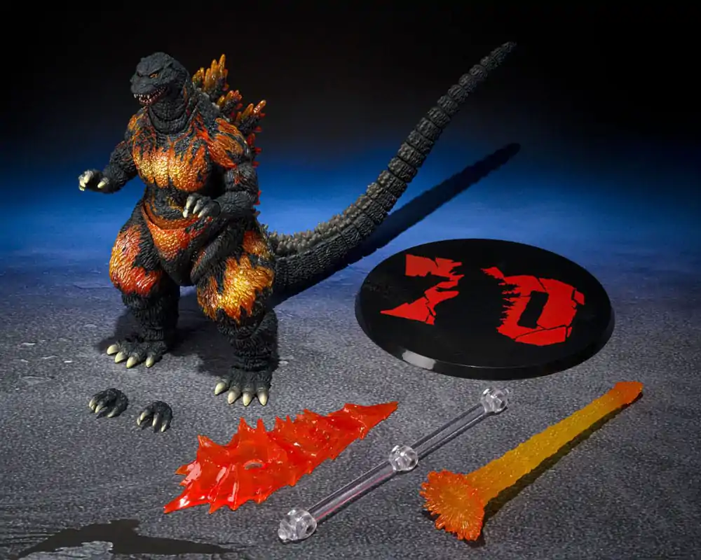 Godzilla vs. Destoroyah S.H. MonsterArts Actionfigur Godzilla 1995 70th Anniversary Special Ver. 16 cm Produktfoto