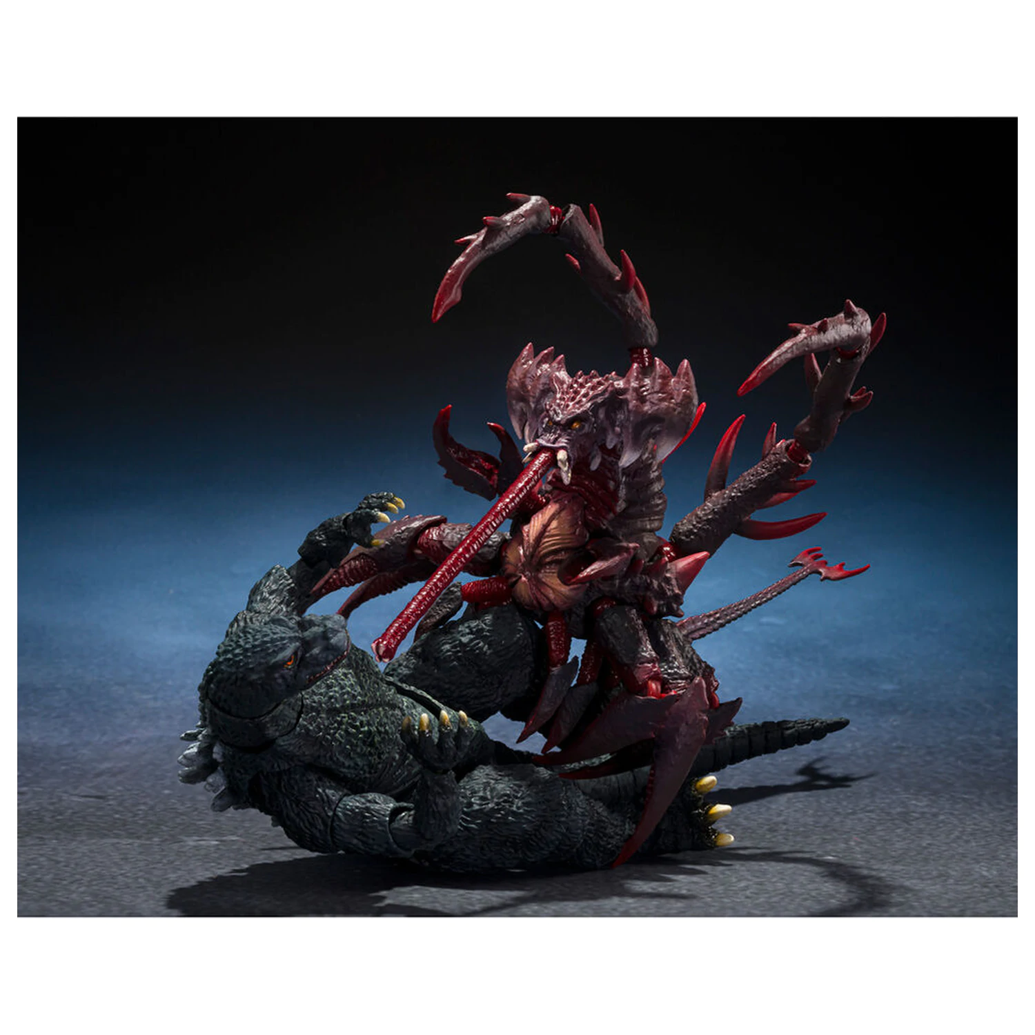 Godzilla vs. Destroyah Godzilla Junior & Destroyah S.H. Monster Arts Set Figuren Produktfoto