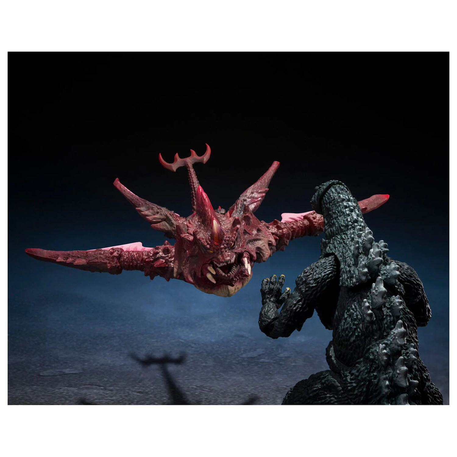 Godzilla vs. Destroyah Godzilla Junior & Destroyah S.H. Monster Arts Set Figuren Produktfoto