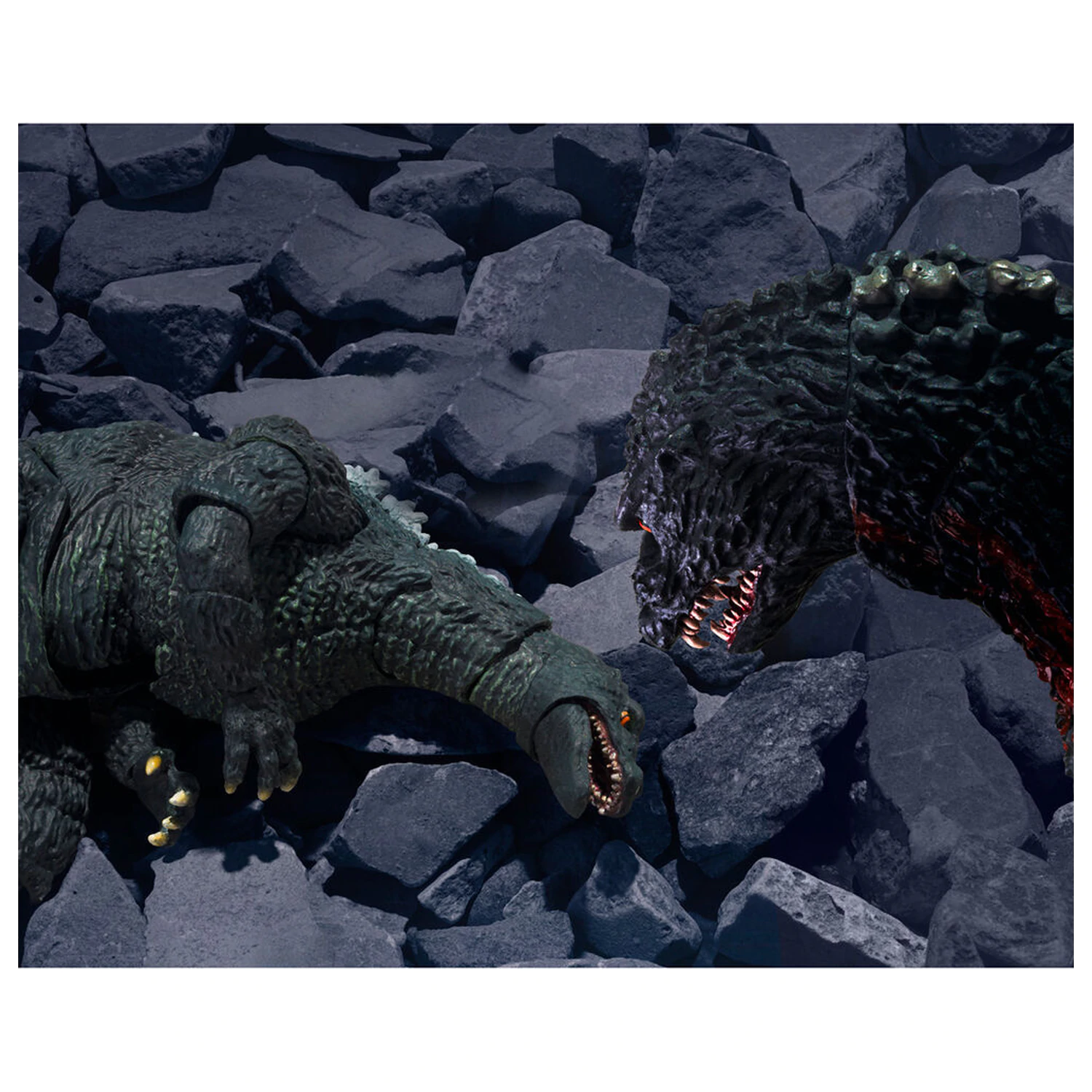 Godzilla vs. Destroyah Godzilla Junior & Destroyah S.H. Monster Arts Set Figuren Produktfoto
