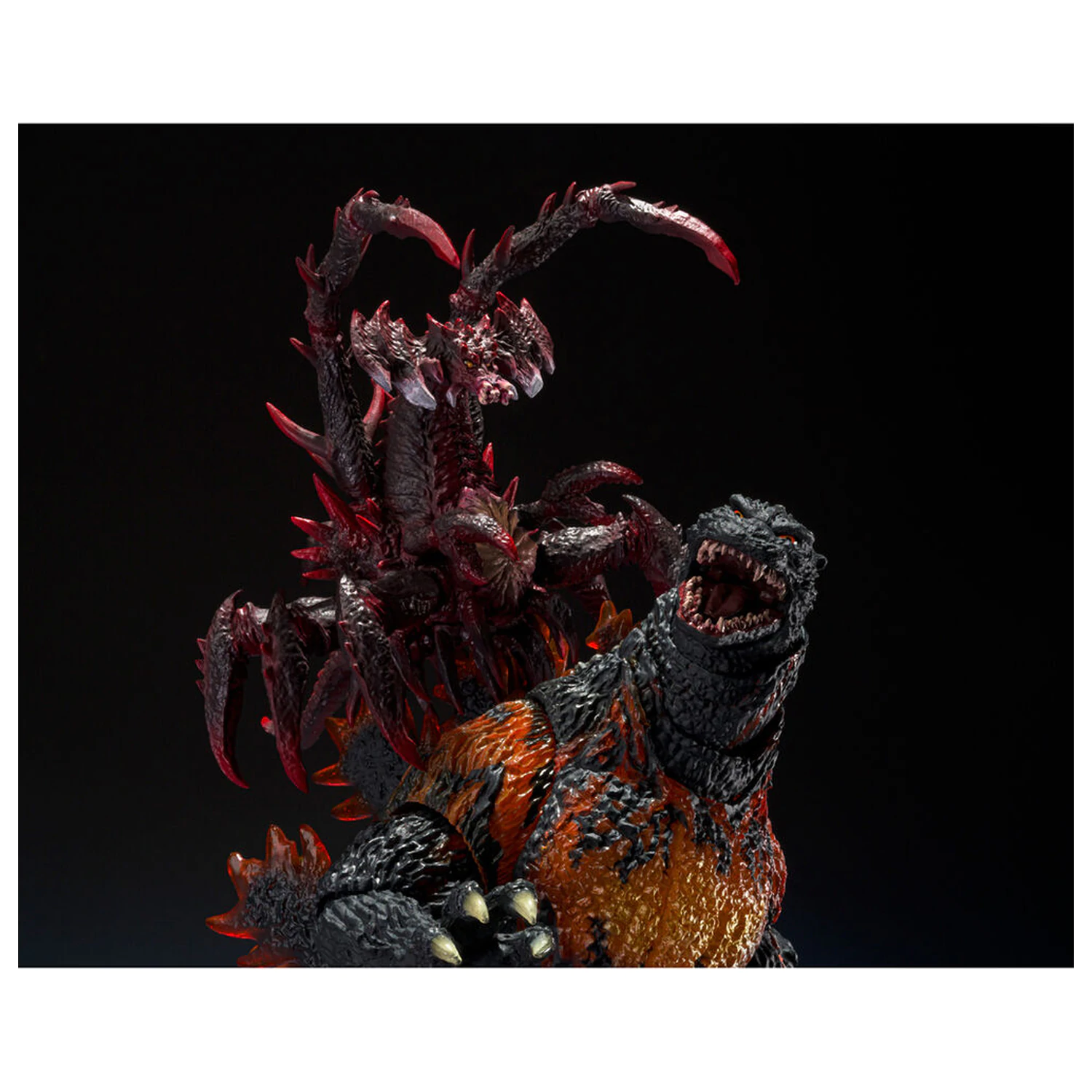 Godzilla vs. Destroyah Godzilla Junior & Destroyah S.H. Monster Arts Set Figuren Produktfoto