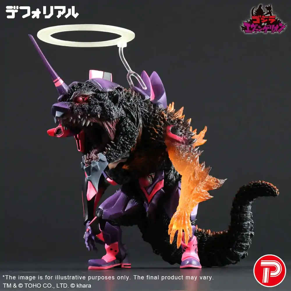 Godzilla vs. Evangelion Deforeal PVC-Statue Test Type-01 Burning "G" Awakening Form 19 cm Produktfoto