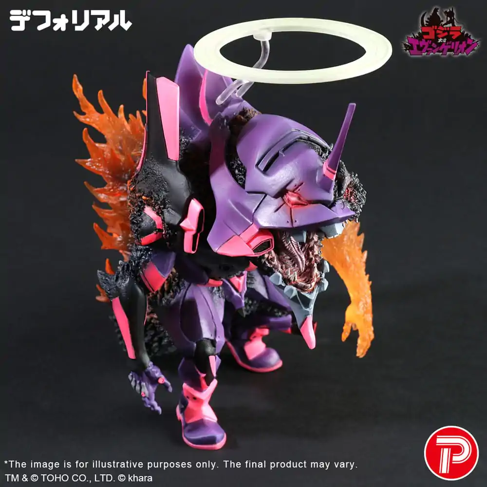 Godzilla vs. Evangelion Deforeal PVC-Statue Test Type-01 Burning "G" Awakening Form 19 cm Produktfoto