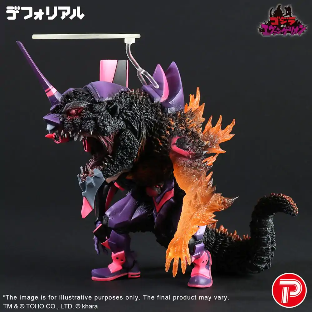 Godzilla vs. Evangelion Deforeal PVC-Statue Test Type-01 Burning "G" Awakening Form 19 cm Produktfoto