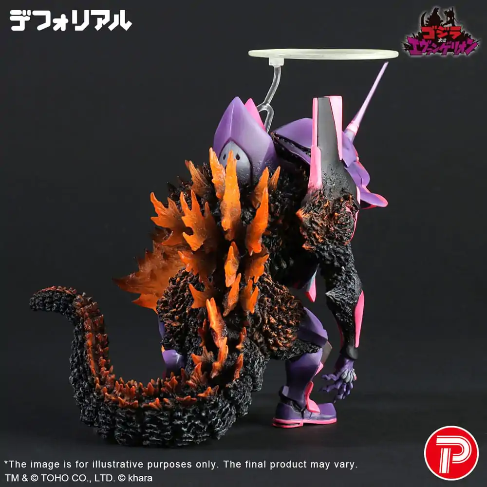 Godzilla vs. Evangelion Deforeal PVC-Statue Test Type-01 Burning "G" Awakening Form 19 cm Produktfoto