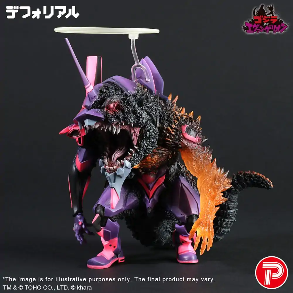 Godzilla vs. Evangelion Deforeal PVC-Statue Test Type-01 Burning "G" Awakening Form 19 cm Produktfoto