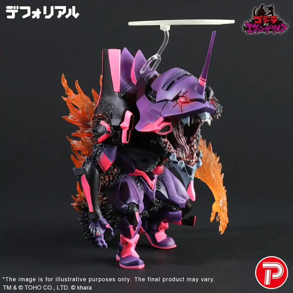 Godzilla vs. Evangelion Deforeal PVC-Statue Test Type-01 Burning "G" Awakening Form 19 cm Produktfoto