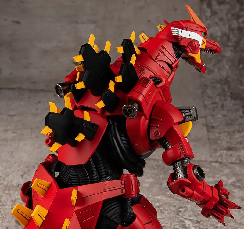 Godzilla vs Evangelion Plastic Model Kit Type-3 Kiryu Kai EVA Unit-02 Color Ver. 24 cm Produktfoto