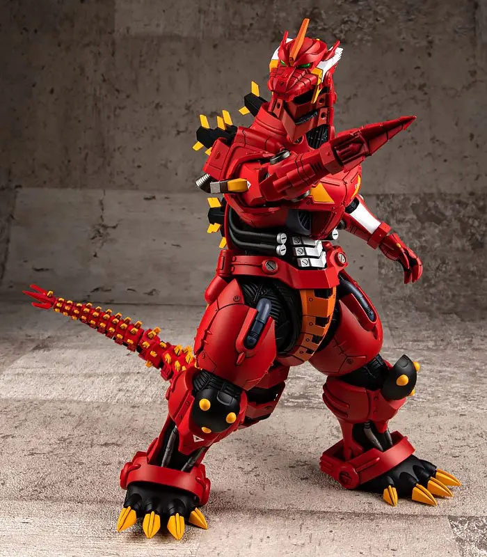 Godzilla vs Evangelion Plastic Model Kit Type-3 Kiryu Kai EVA Unit-02 Color Ver. 24 cm Produktfoto