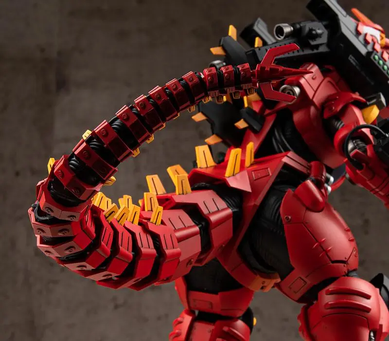 Godzilla vs Evangelion Plastic Model Kit Type-3 Kiryu Kai EVA Unit-02 Color Ver. 24 cm Produktfoto