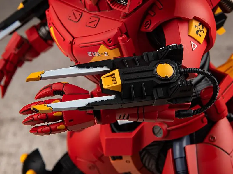 Godzilla vs Evangelion Plastic Model Kit Type-3 Kiryu Kai EVA Unit-02 Color Ver. 24 cm Produktfoto
