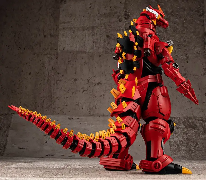 Godzilla vs Evangelion Plastic Model Kit Type-3 Kiryu Kai EVA Unit-02 Color Ver. 24 cm Produktfoto