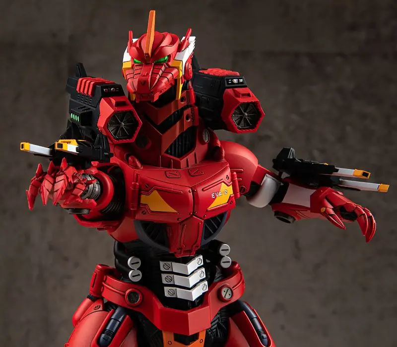 Godzilla vs Evangelion Plastic Model Kit Type-3 Kiryu Kai EVA Unit-02 Color Ver. 24 cm Produktfoto