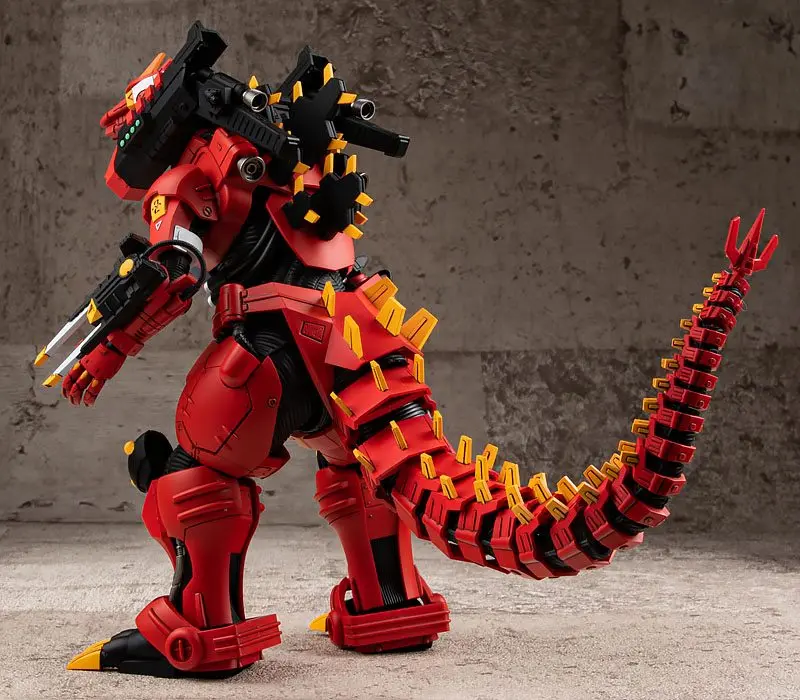 Godzilla vs Evangelion Plastic Model Kit Type-3 Kiryu Kai EVA Unit-02 Color Ver. 24 cm Produktfoto