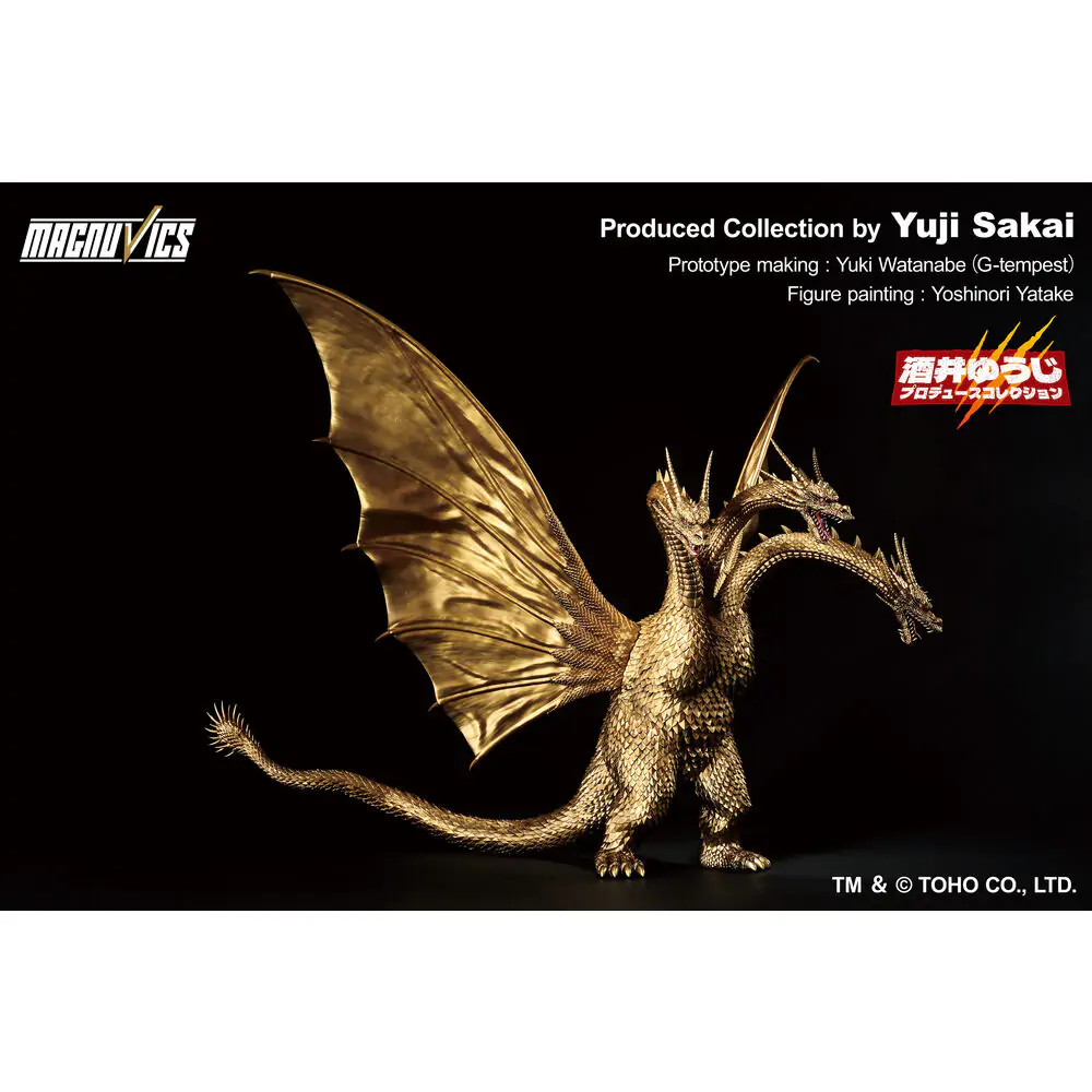 Godzilla VS King Ghidorah - Ghidorah 1991 Ichibansho Figur 27 cm Produktfoto
