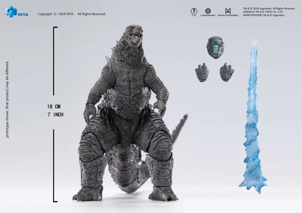 Godzilla vs. Kong 2001 Exquisite Basic+ Actionfigur Heat Ray Godzilla 18 cm Produktfoto