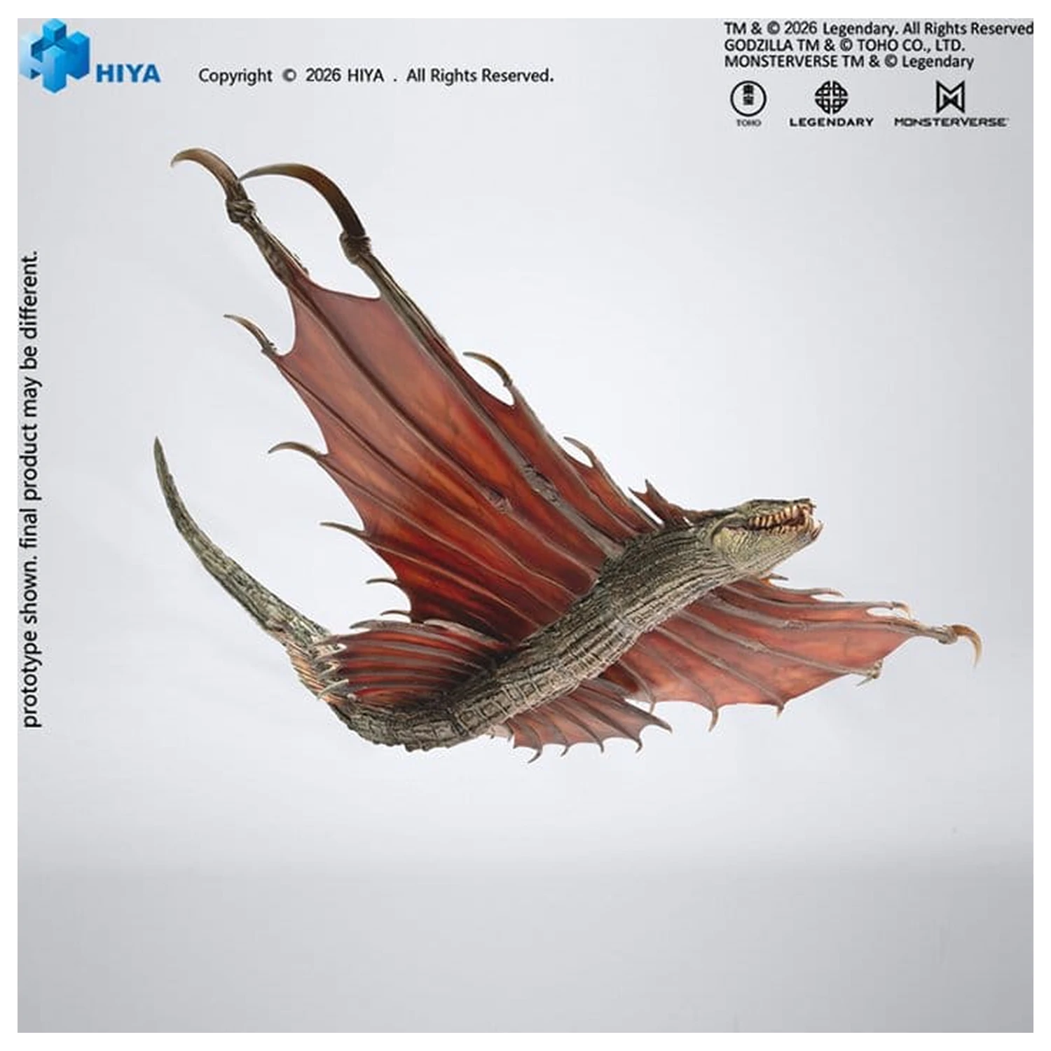 Godzilla vs. Kong Exquisite Basic Series Action Figur Warbat Produktfoto