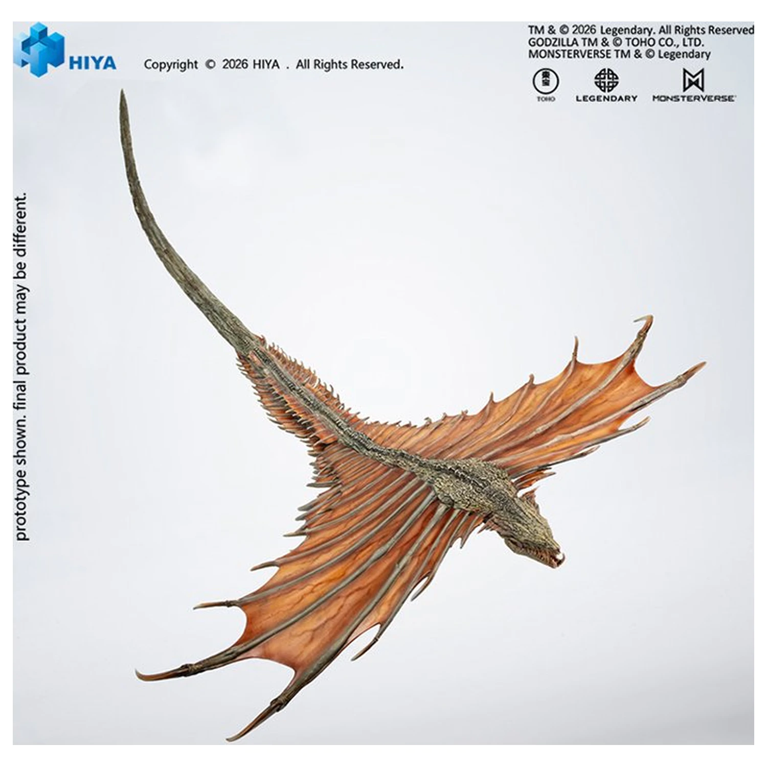 Godzilla vs. Kong Exquisite Basic Series Action Figur Warbat Produktfoto