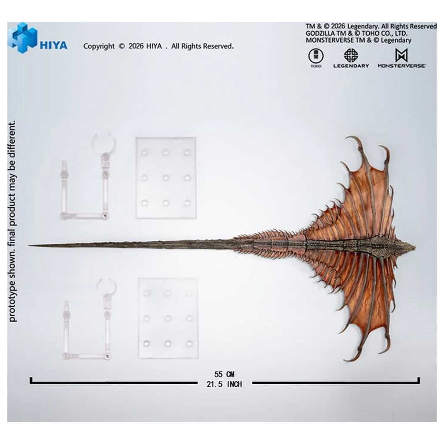 Godzilla vs. Kong Exquisite Basic Series Action Figur Warbat Produktfoto