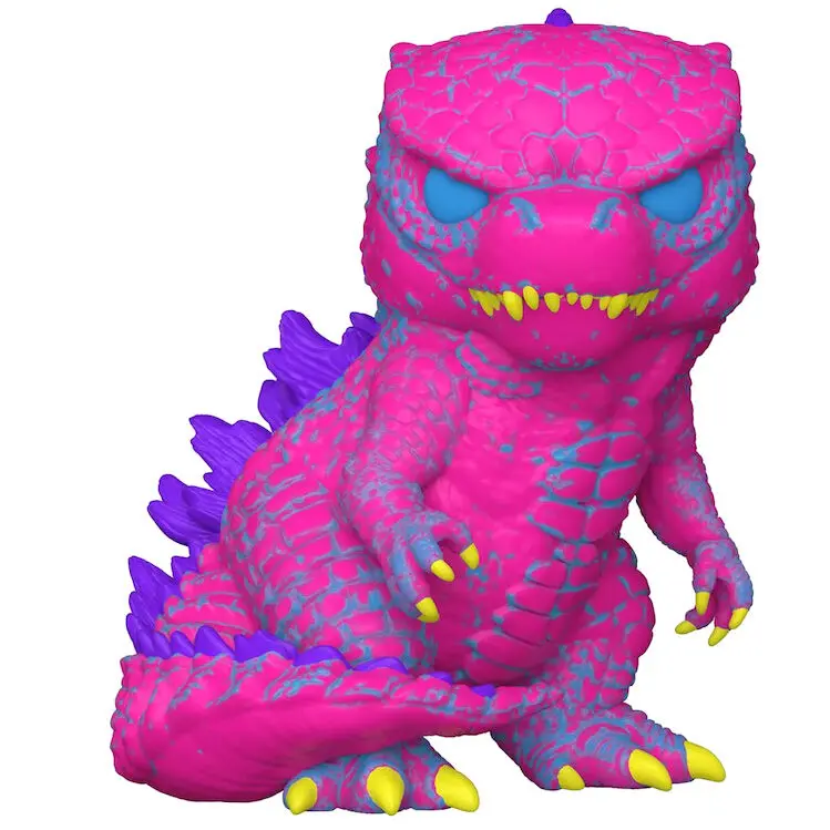 Godzilla vs. Kong POP! Movies Vinyl Figur Godzilla (Blacklight) Special Edition 9 cm Produktfoto
