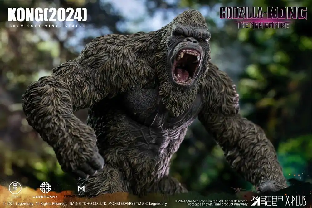 Godzilla vs. Kong: The New Empire Soft Vinyl Statue Kong 30 cm termékfotó