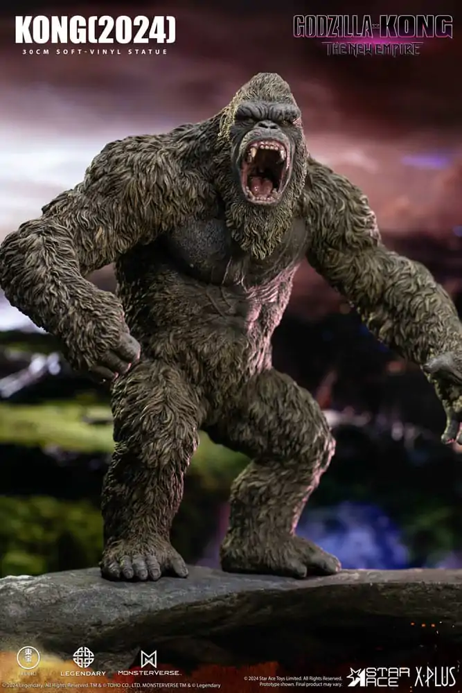 Godzilla vs. Kong: The New Empire Soft Vinyl Statue Kong 30 cm termékfotó