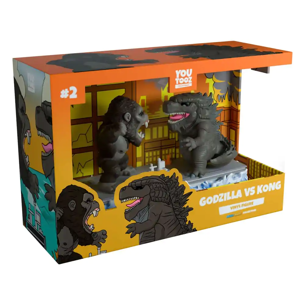 Godzilla vs. Kong Vinyl Figur Godzilla vs. Kong 11 cm Produktfoto