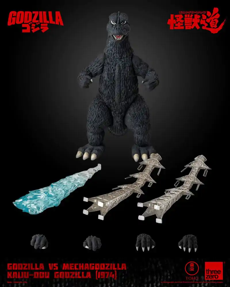 Godzilla vs. Mechagodzilla (1974) Actionfigur Kaiju-Dou Godzilla (1974) 23 cm termékfotó