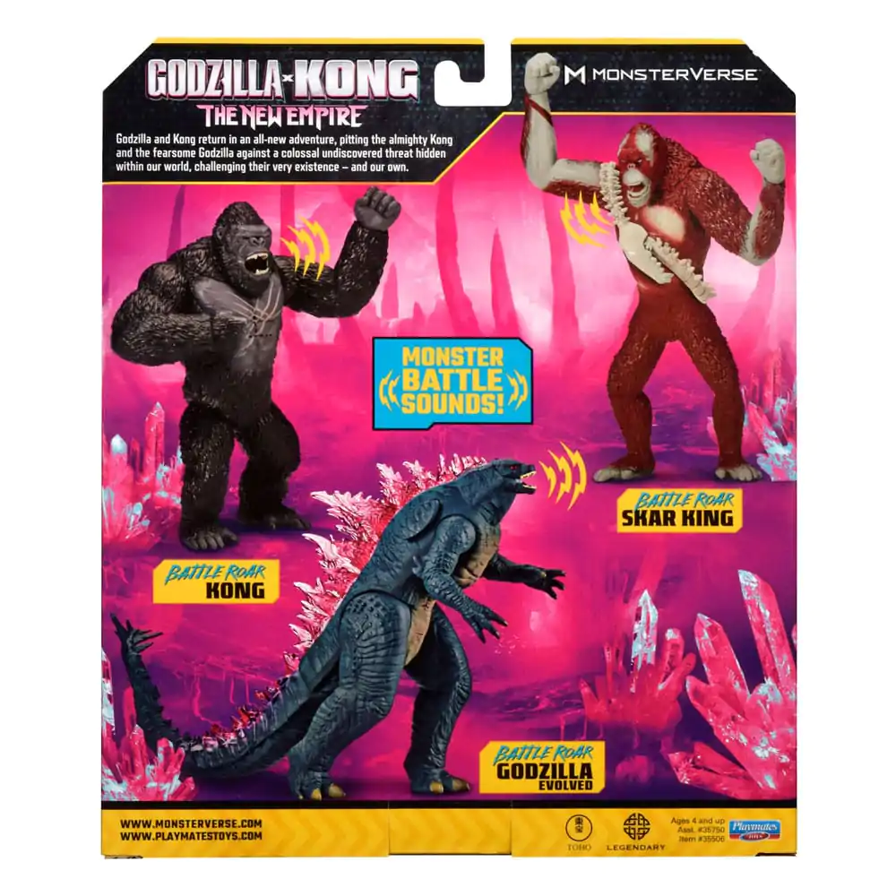 Godzilla x Kong: The New Empire Actionfigur mit Sound Battle Roar Godzilla 18 cm Produktfoto