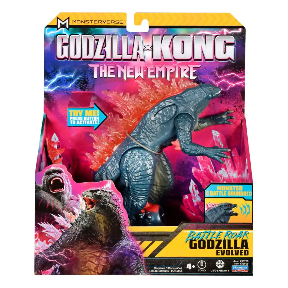 Godzilla x Kong: The New Empire Actionfigur mit Sound Battle Roar Godzilla 18 cm Produktfoto