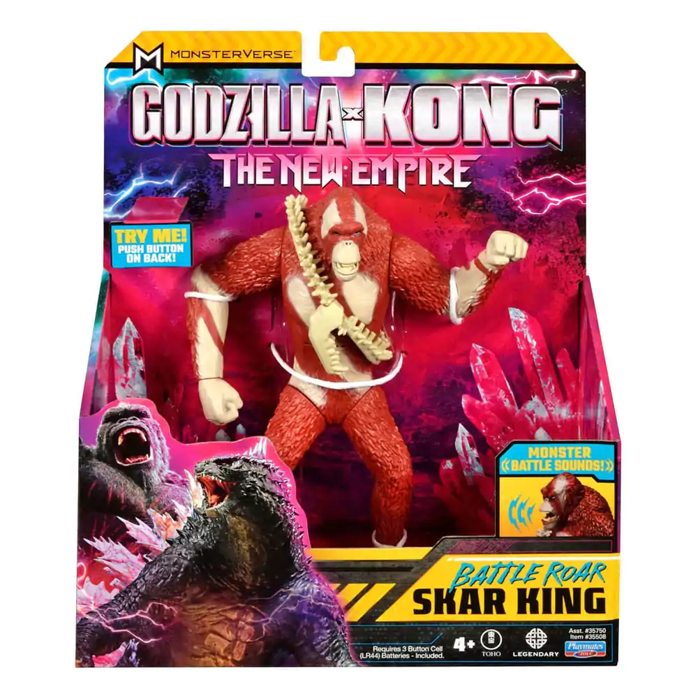 Godzilla x Kong: The New Empire Battle Roar Action Figur Skar King 18 cm Produktfoto
