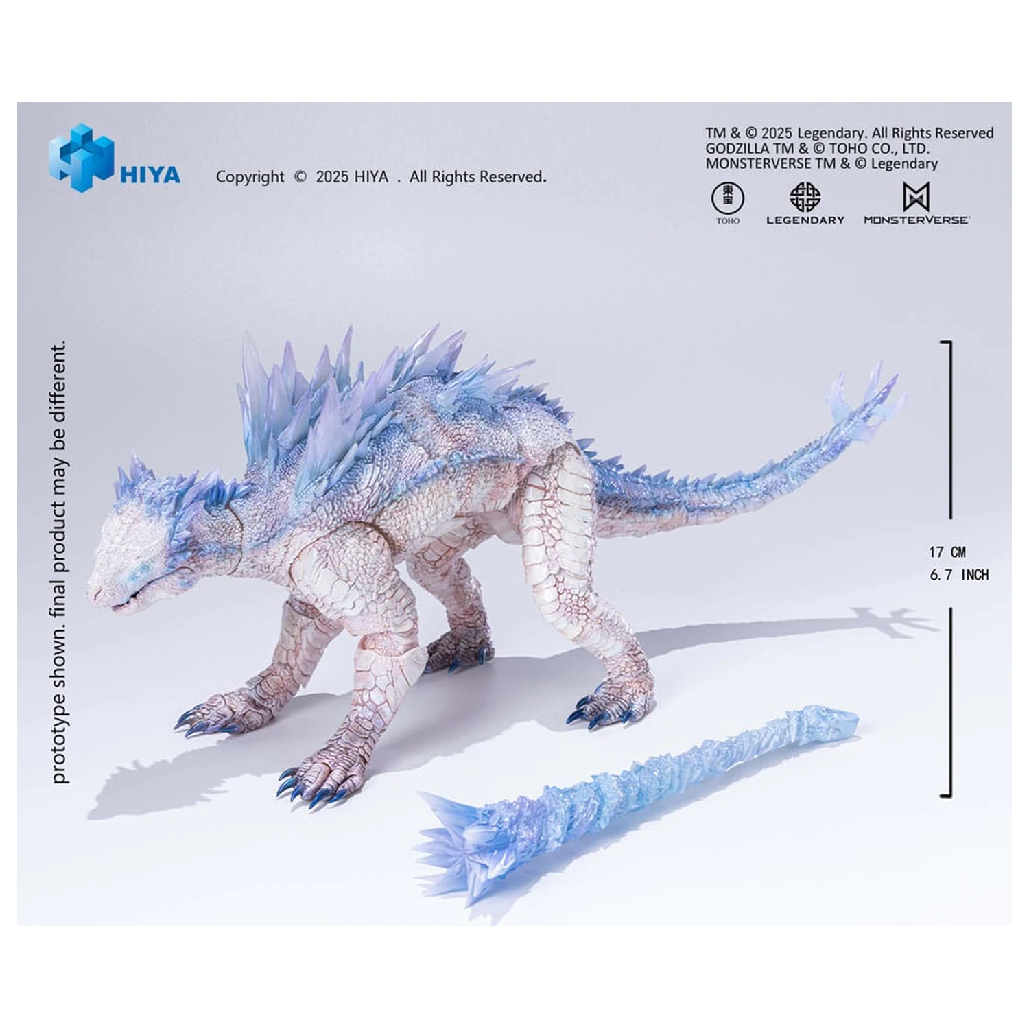 Godzilla x Kong The New Empire Exquisite Basic Actionfigur Frost Bite Blast Shimo 17 cm Produktfoto