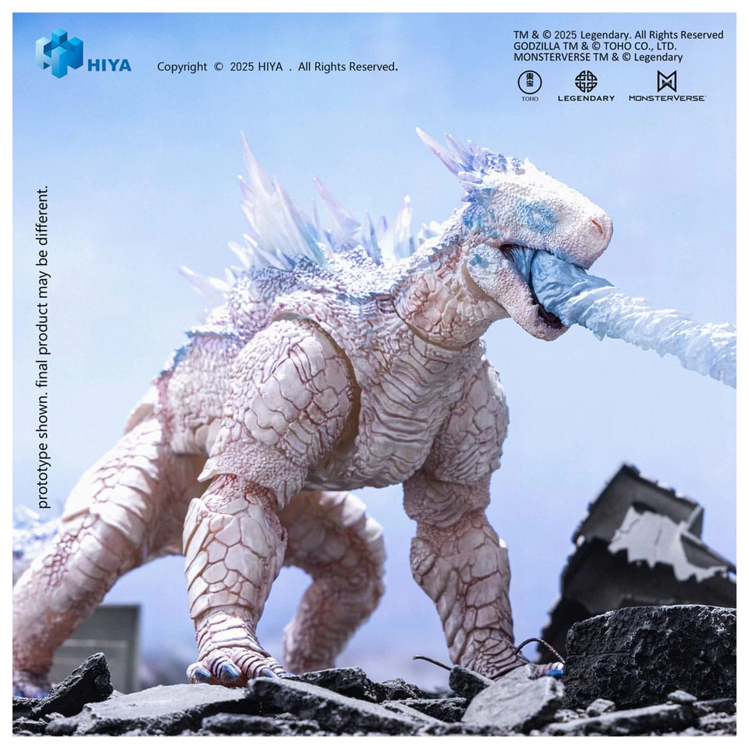 Godzilla x Kong The New Empire Exquisite Basic Actionfigur Frost Bite Blast Shimo 17 cm Produktfoto