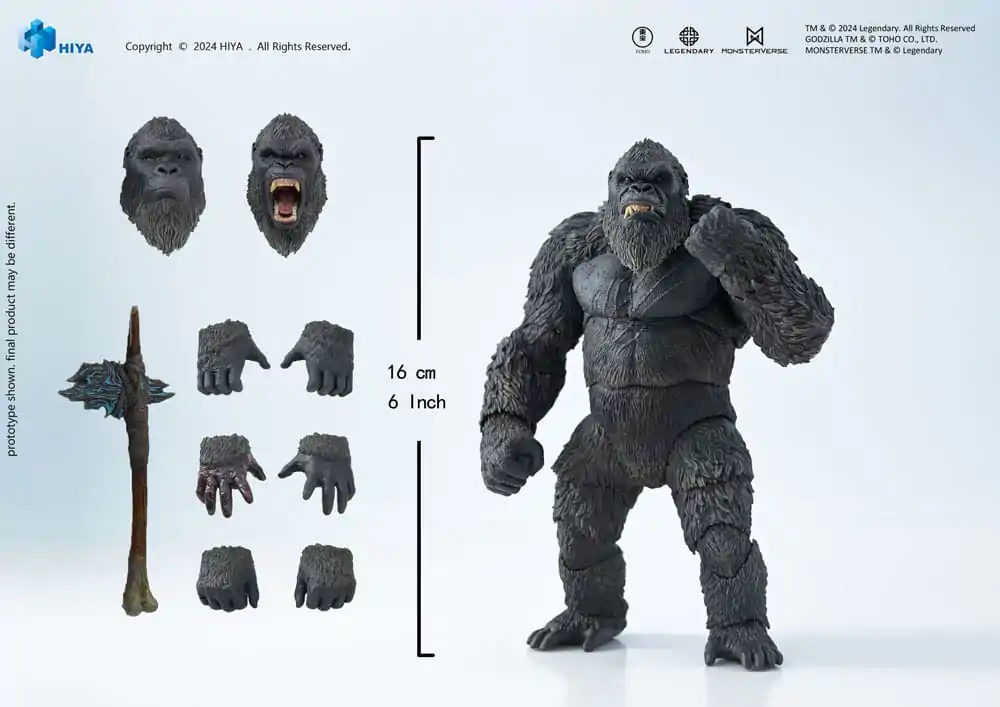 Godzilla x Kong: The New Empire Exquisite Basic Actionfigur Kong 16 cm termékfotó