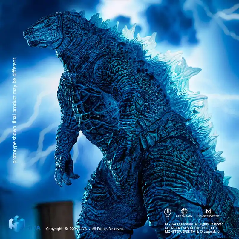 Godzilla x Kong: The New Empire Exquisite Basic Actionfigur Energized Godzilla 18 cm termékfotó