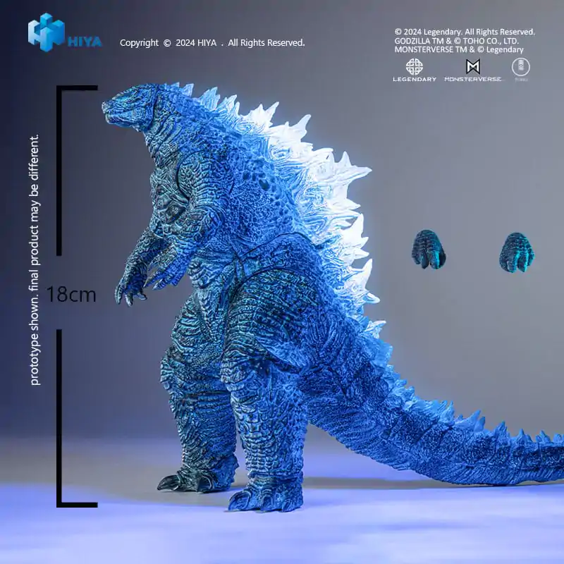 Godzilla x Kong: The New Empire Exquisite Basic Actionfigur Energized Godzilla 18 cm termékfotó