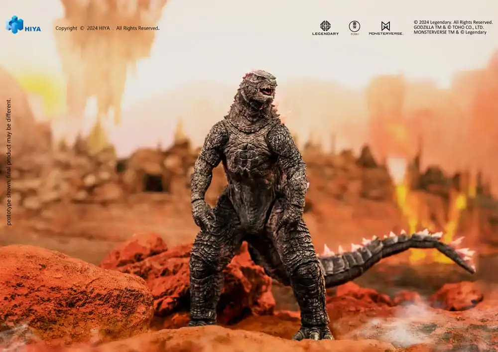 Godzilla x Kong: The New Empire Exquisite Basic Action Figur Godzilla Evolved Ver. 18 cm termékfotó