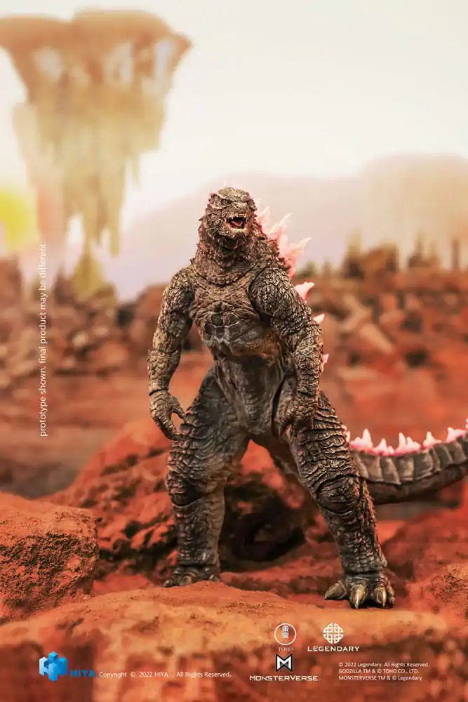 Godzilla x Kong: The New Empire Exquisite Basic Action Figur Godzilla Evolved Ver. 18 cm termékfotó