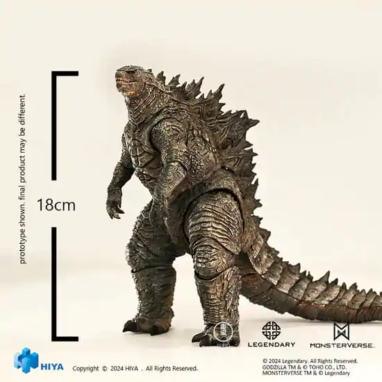 Godzilla x Kong: The New Empire Exquisite Basic Actionfigur Godzilla Rre-evolved Ver. 18 cm Produktfoto