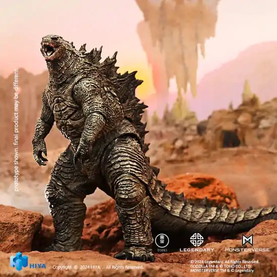 Godzilla x Kong: The New Empire Exquisite Basic Actionfigur Godzilla Rre-evolved Ver. 18 cm Produktfoto
