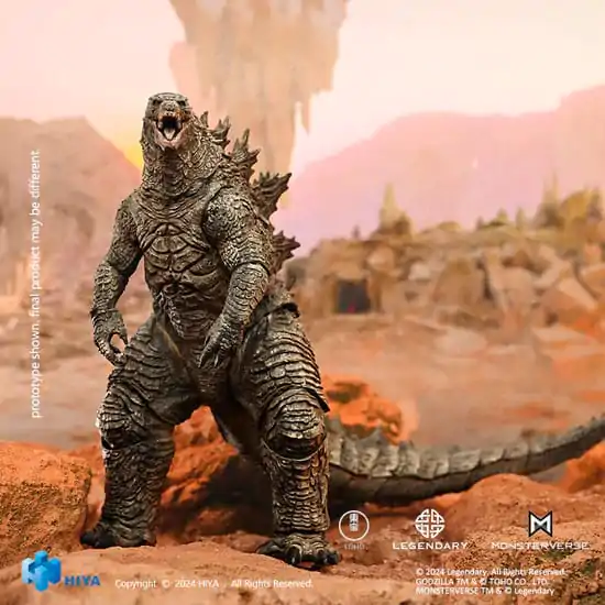Godzilla x Kong: The New Empire Exquisite Basic Actionfigur Godzilla Rre-evolved Ver. 18 cm Produktfoto
