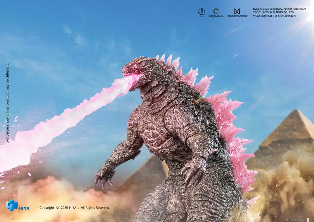 Godzilla x Kong The New Empire exquisite Basis-Actionfigur Heat Ray Godzilla Evolved Ver. 18 cm Produktfoto