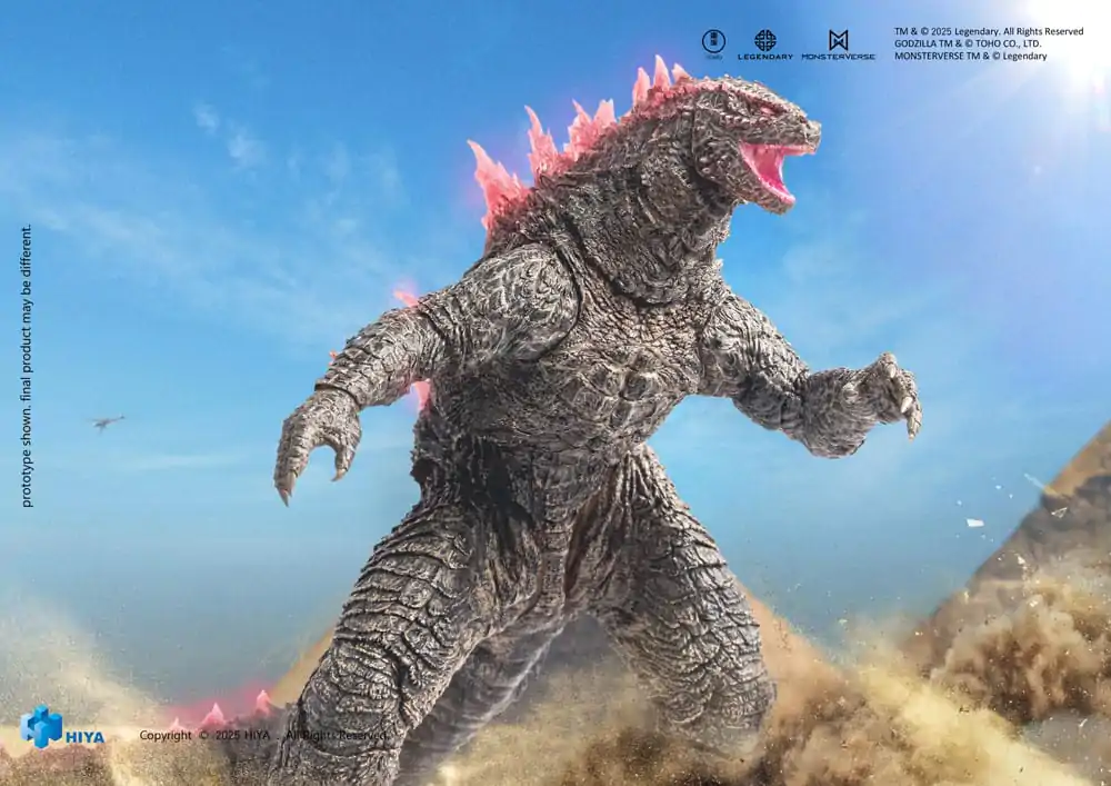 Godzilla x Kong The New Empire exquisite Basis-Actionfigur Heat Ray Godzilla Evolved Ver. 18 cm Produktfoto