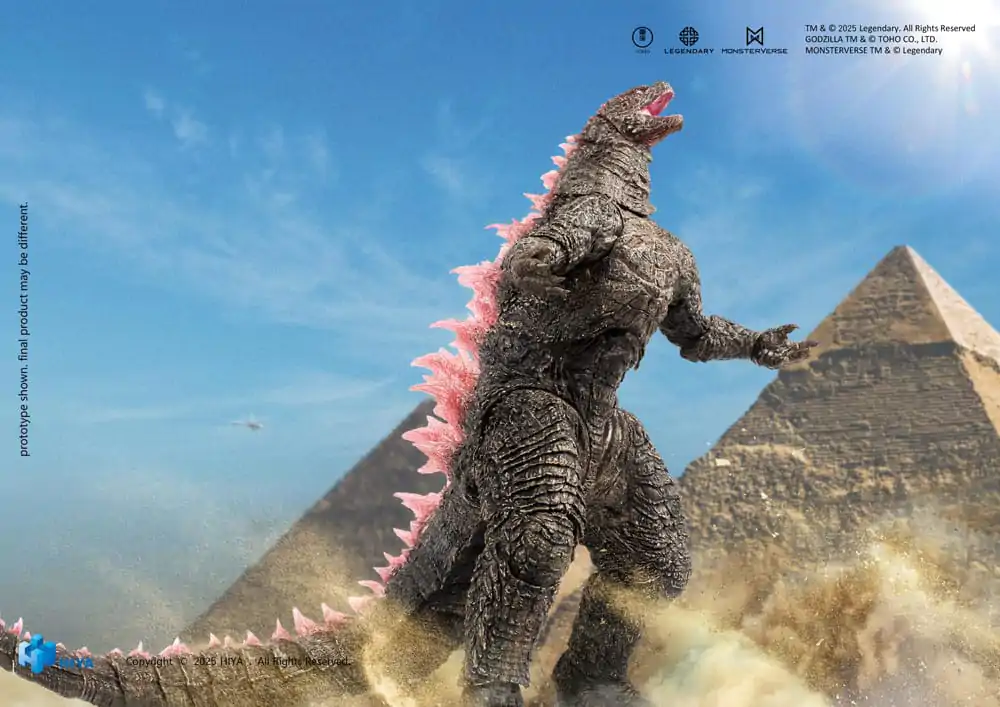 Godzilla x Kong The New Empire exquisite Basis-Actionfigur Heat Ray Godzilla Evolved Ver. 18 cm Produktfoto