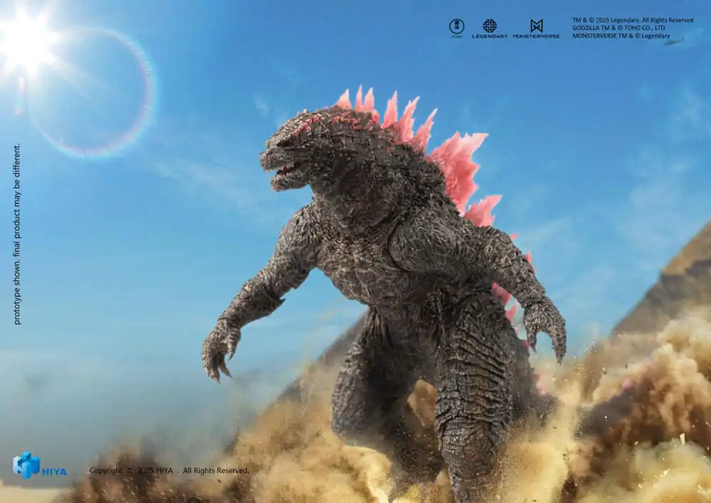 Godzilla x Kong The New Empire exquisite Basis-Actionfigur Heat Ray Godzilla Evolved Ver. 18 cm Produktfoto