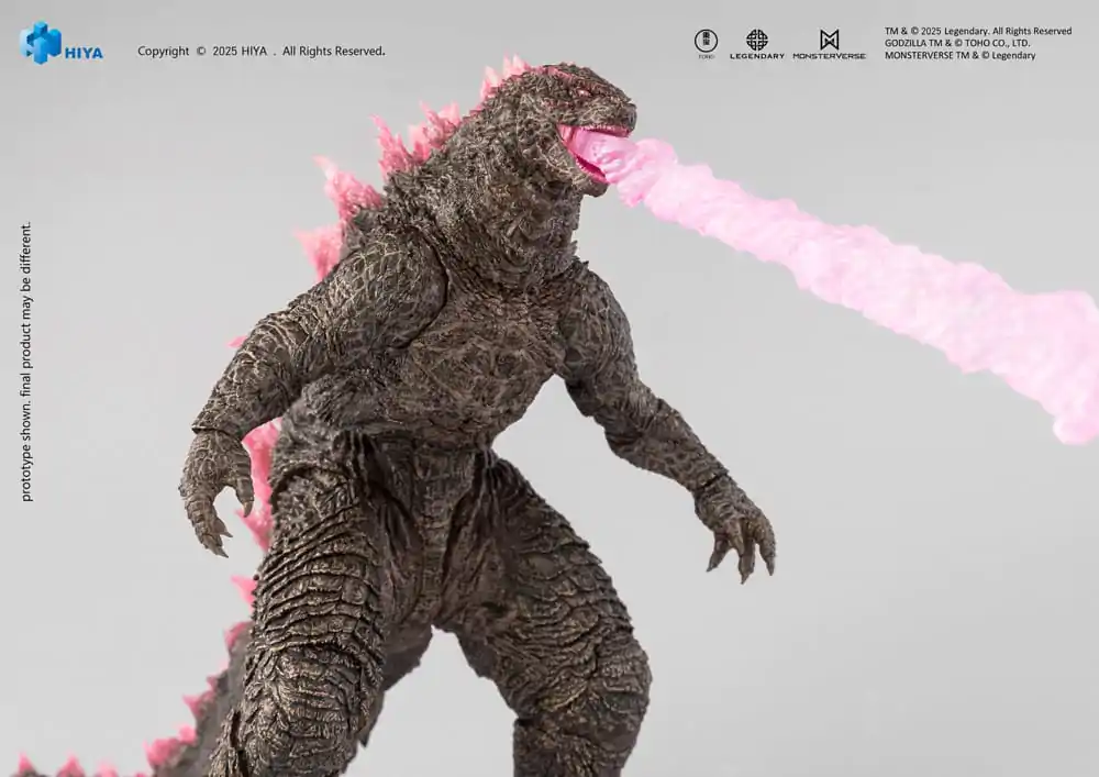 Godzilla x Kong The New Empire exquisite Basis-Actionfigur Heat Ray Godzilla Evolved Ver. 18 cm Produktfoto